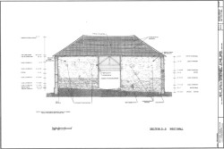 Measured Drawing of Best Barn, Frederick, MD.