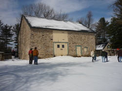 This image of the Paxon Road Barn - one of great barns featured during this TTRAG conference - was taken during NBA's 2015 Winter Meeting.  We sure showed Winter!